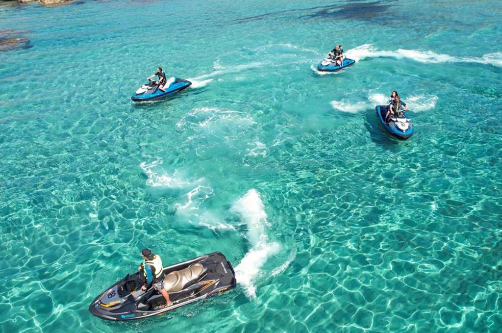 randonnées à jet à cavalaire